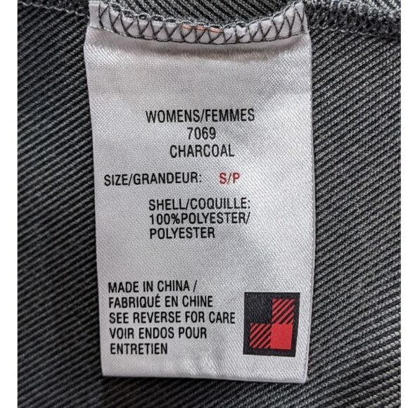 Woolrich Women's Grey Lightweight Full Zip Hoody Jacket Size S - Picture 8 of 8